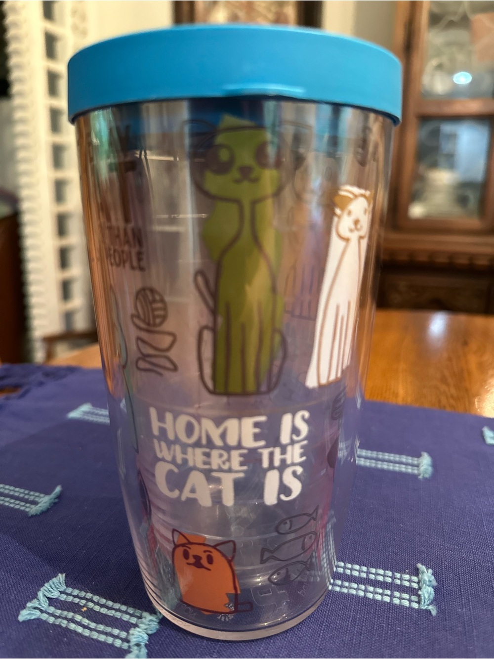 Tervis Tumbler Colorful Cat Theme
